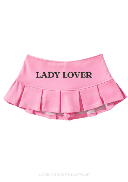 Lady Lover Pride Y2K Mini Pleated Skirts Cherrykitten