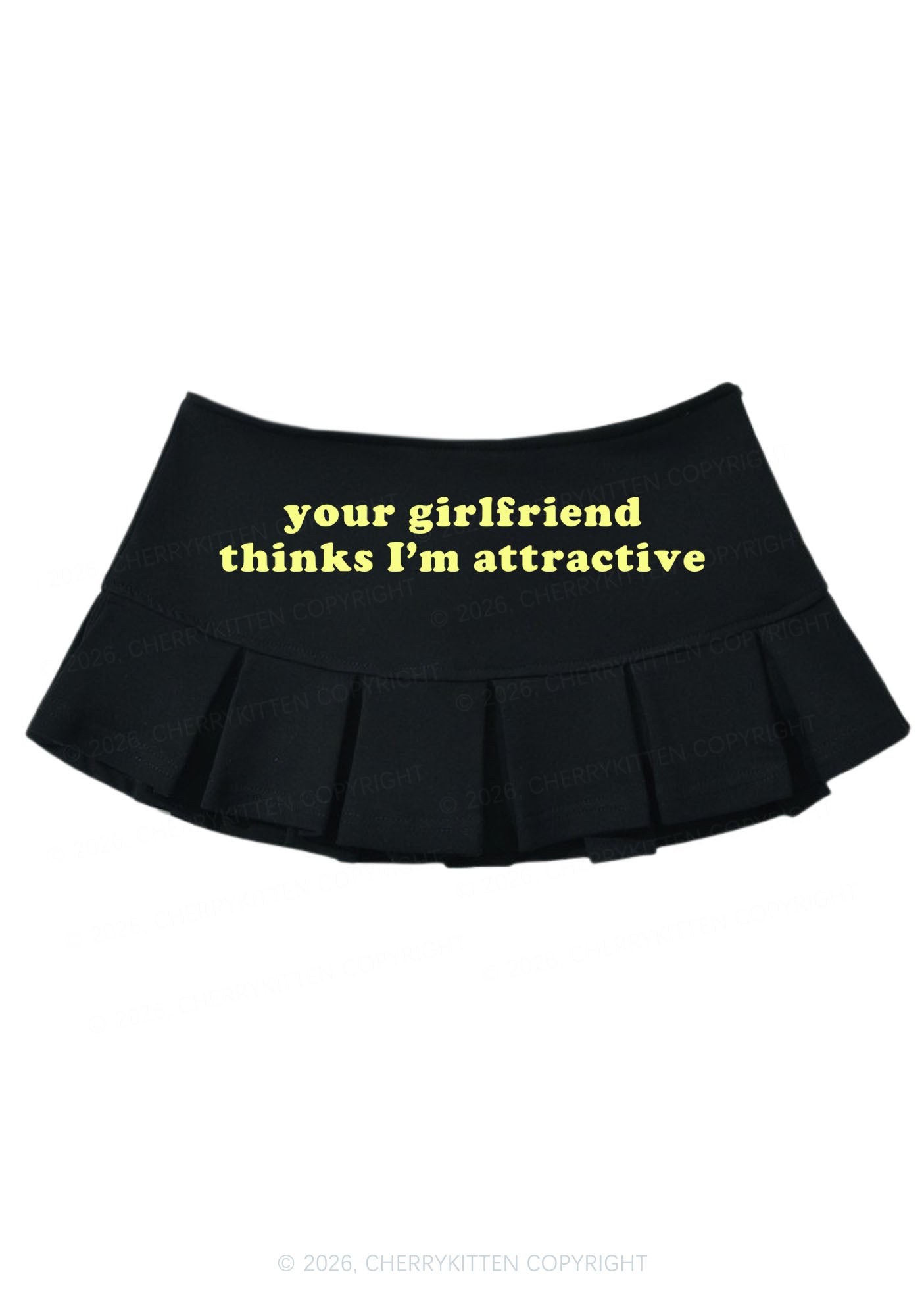 Im Attractive Pride Y2K Mini Pleated Skirts Cherrykitten