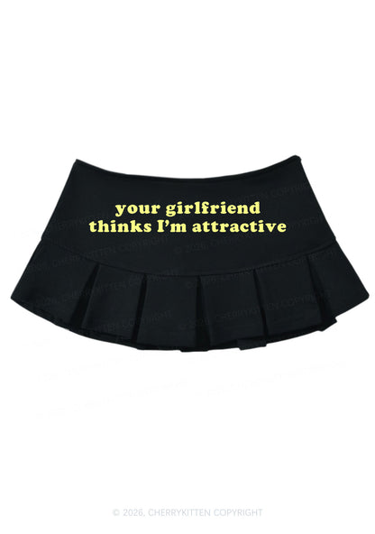 Im Attractive Pride Y2K Mini Pleated Skirts Cherrykitten