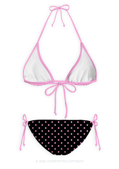 Cxxt Pony Y2K Print Bikini Set Cherrykitten