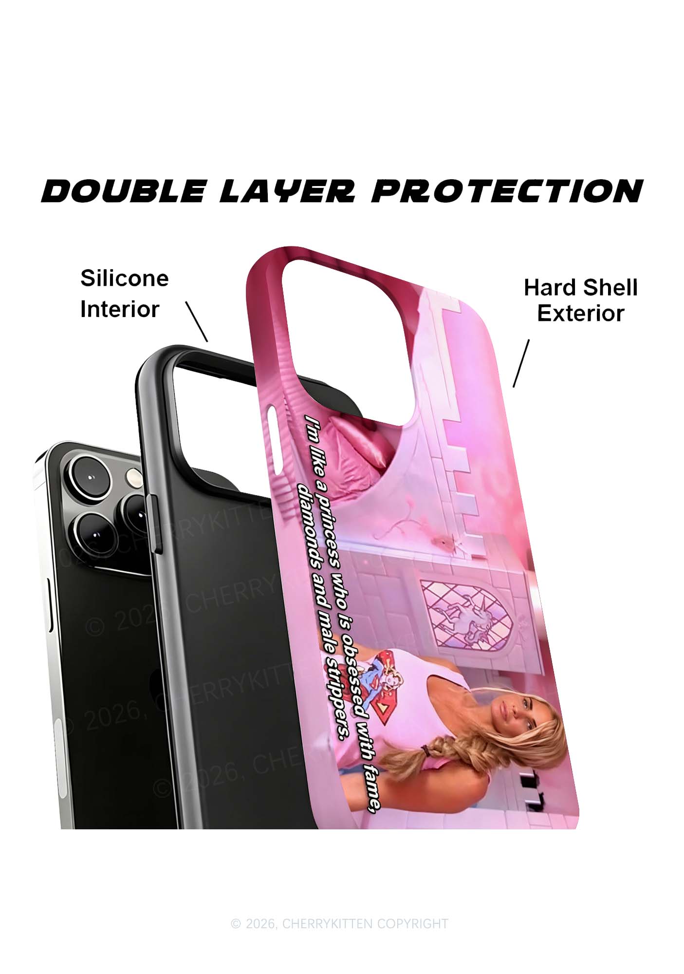 Im Like A Princess Y2K Phone Case Cherrykitten
