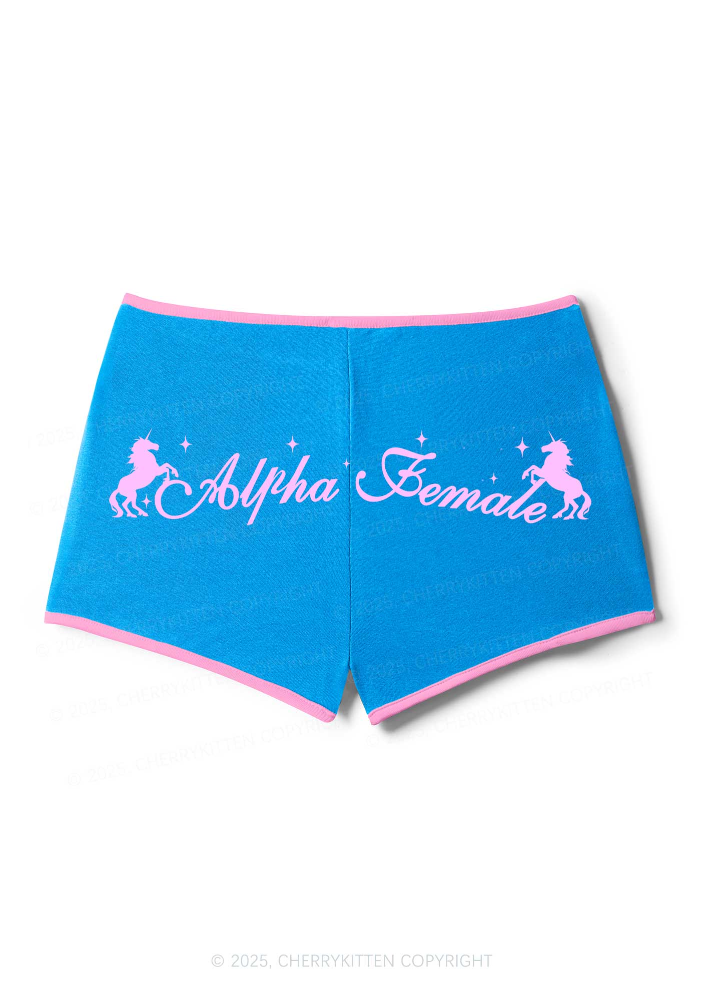 Alpha Female Y2K Booty Shorts Cherrykitten