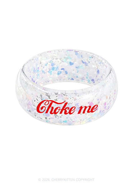 Choke Me Y2K Cuff Bangle Cherrykitten