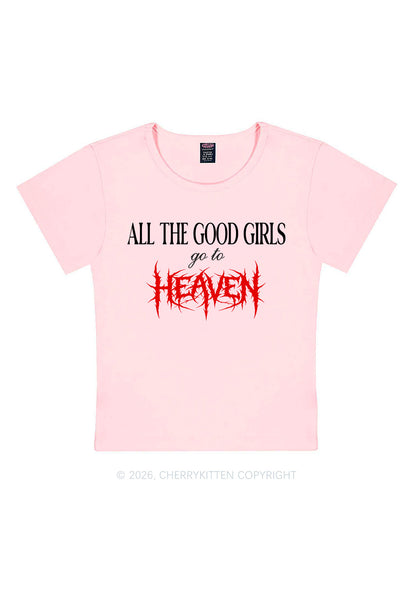 Good Girls Go To Heaven Y2K Baby Tee Cherrykitten