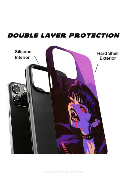 Halloween Vampire Scream Y2K Phone Case Cherrykitten