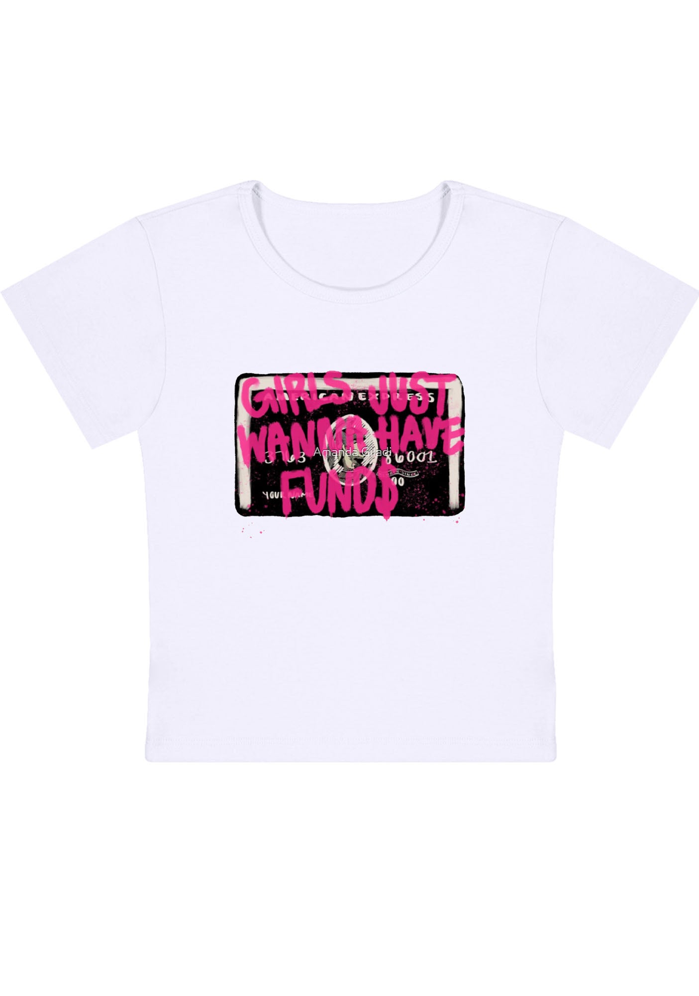 Curvy Girls Just Wanna Have Funds Baby Tee