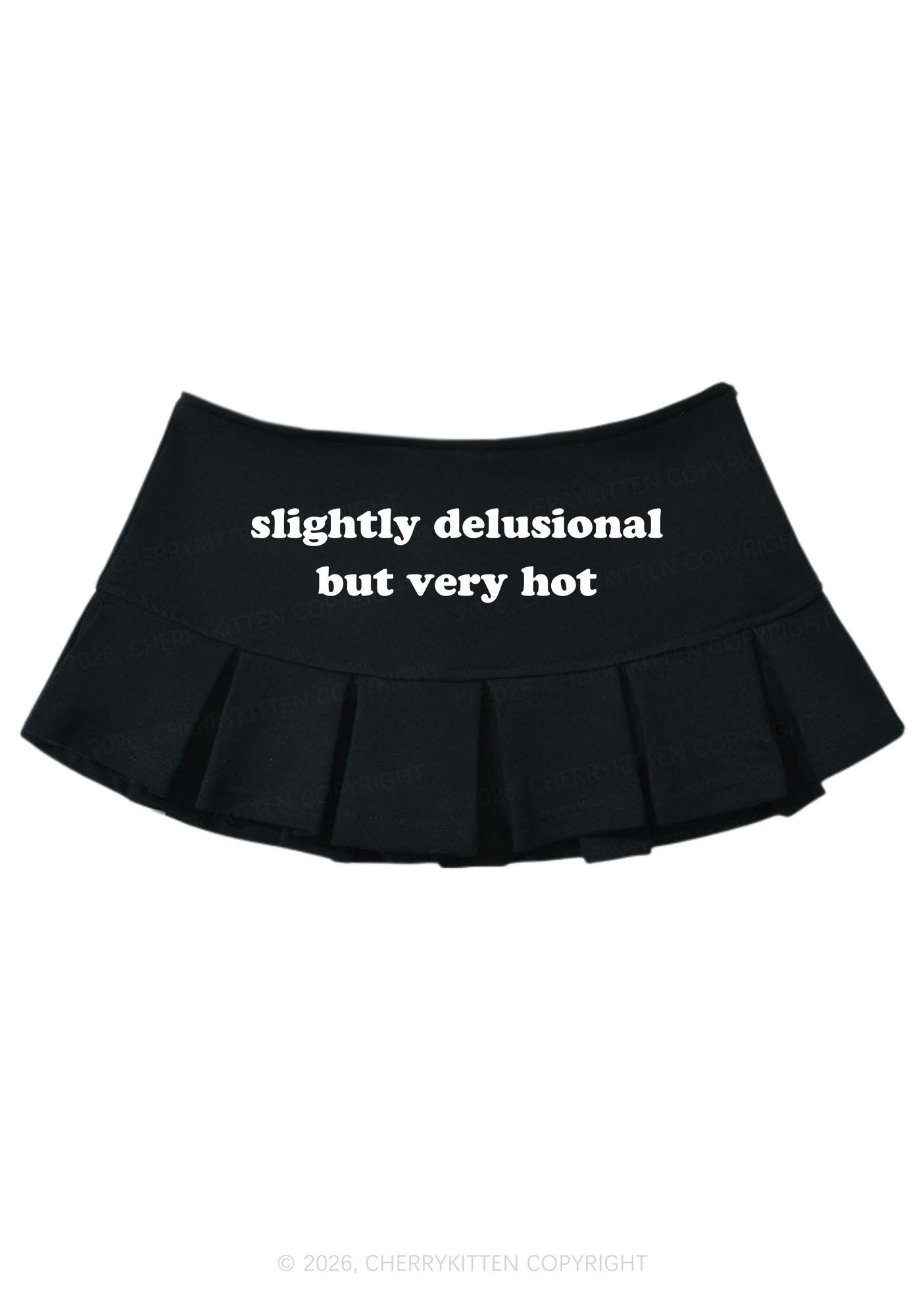 Slightly Delusional But Very Hot Y2K Mini Pleated Skirts Cherrykitten