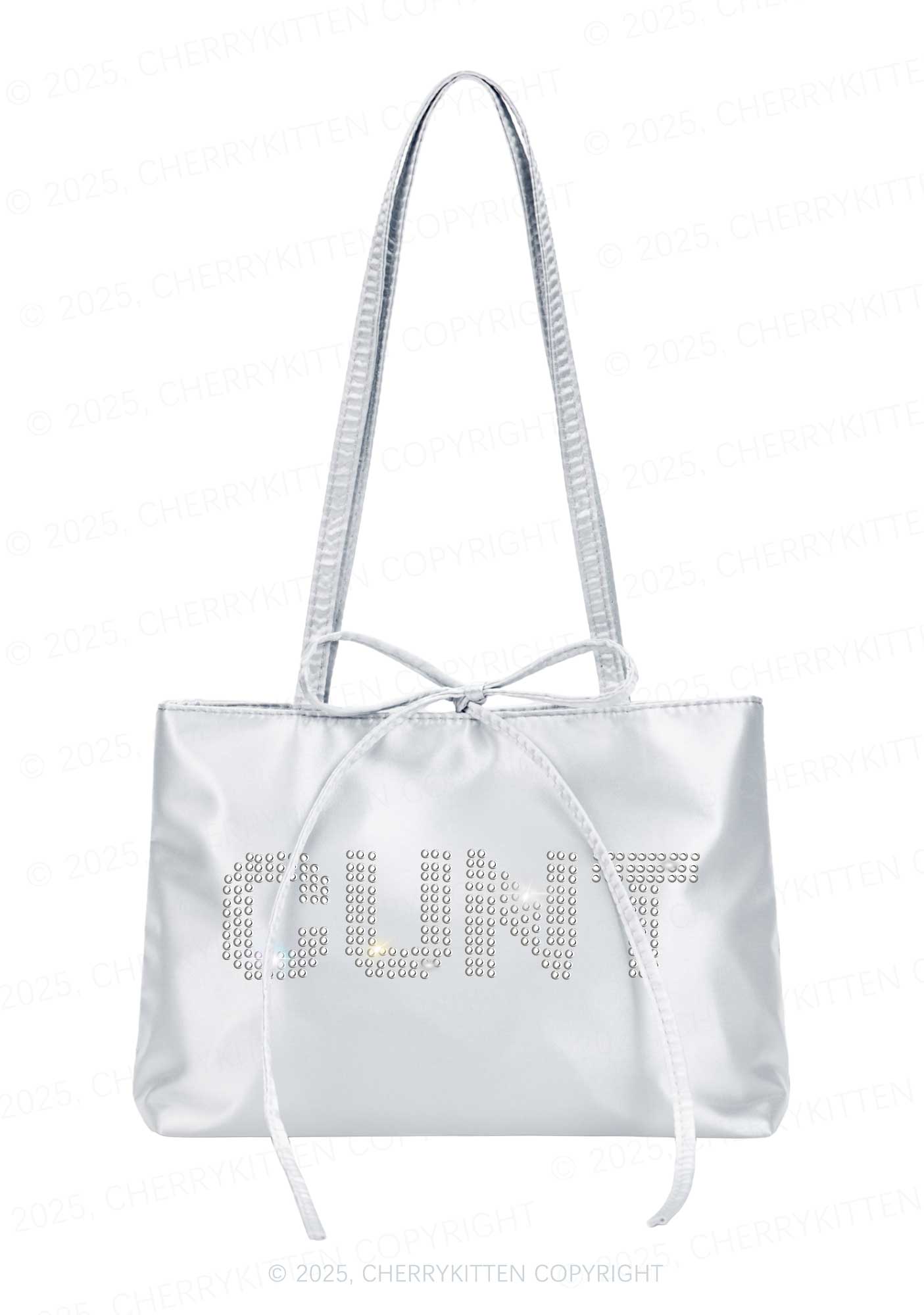 Rhinestone Cxxt Y2K Satin Bags Cherrykitten