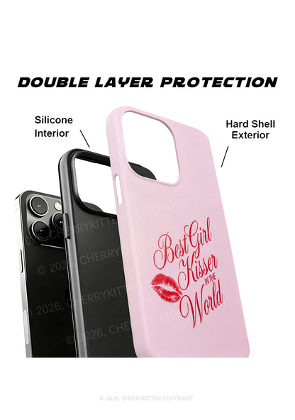 Best Girl Kisser Pride Y2K Phone Case Cherrykitten