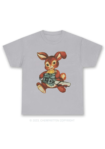 Chainsaw Bunny Chunky Shirt Cherrykitten