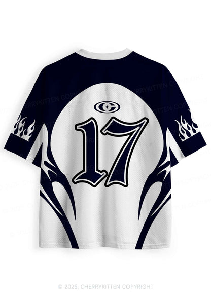 Gothic Cross Faggot Pride Y2K Sport Jersey Shirts Cherrykitten