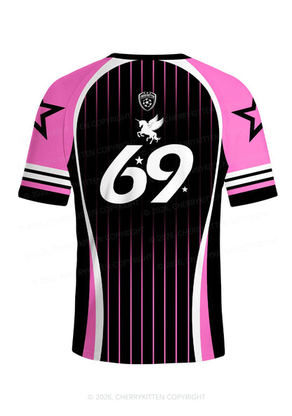 I Suffer From Gay Thoughts Unicorn Pride Y2K Football Jersey Shirts Cherrykitten