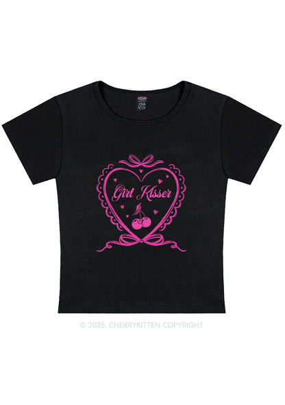 Curvy Girl Kisser Y2K Baby Tee Cherrykitten
