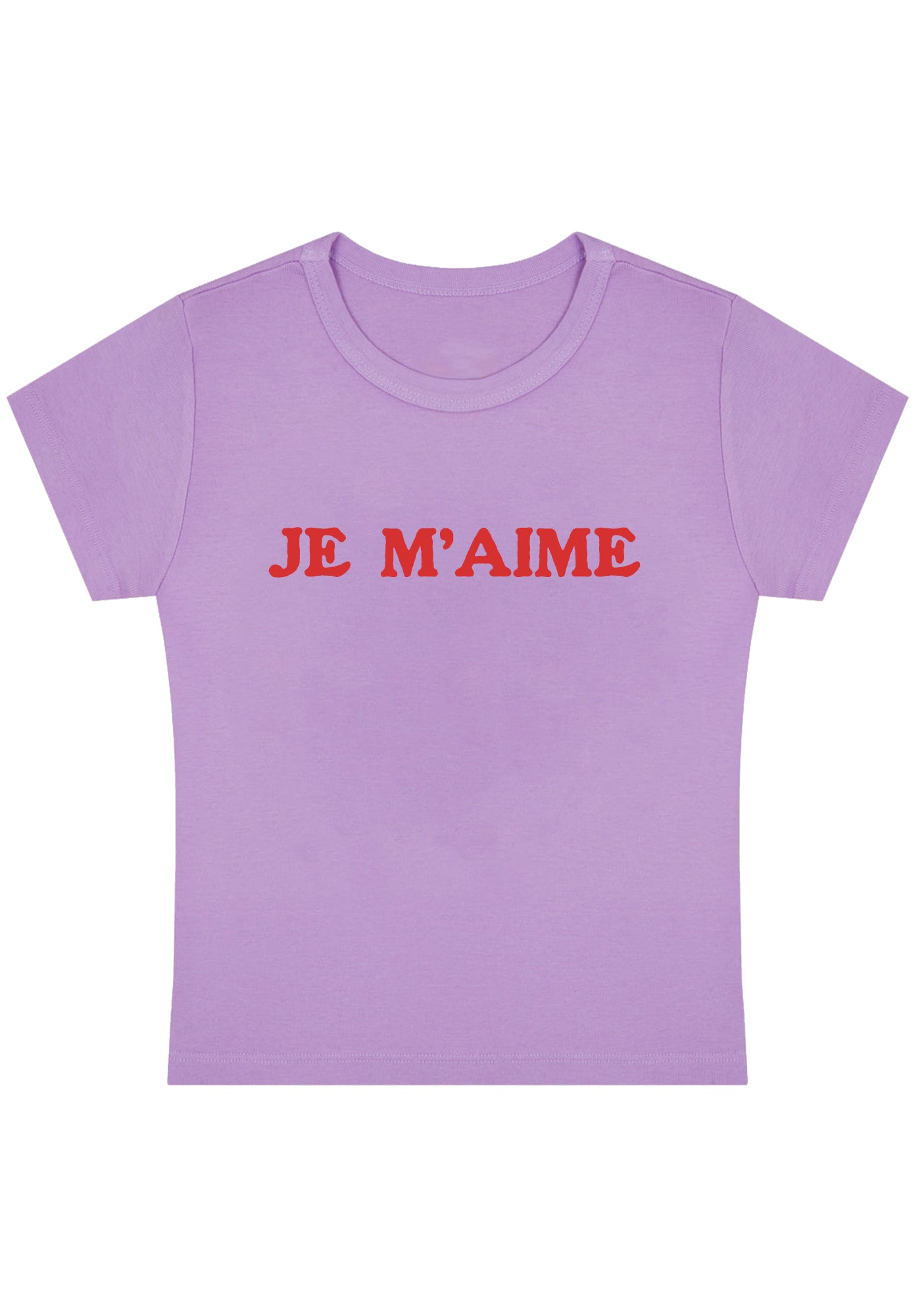 Je M'aime Y2K Baby Tee