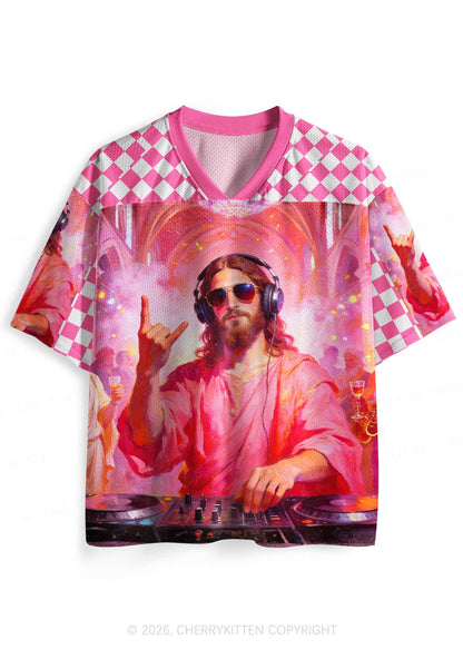 DJ Jesus Y2K Sport Jersey Shirts Cherrykitten