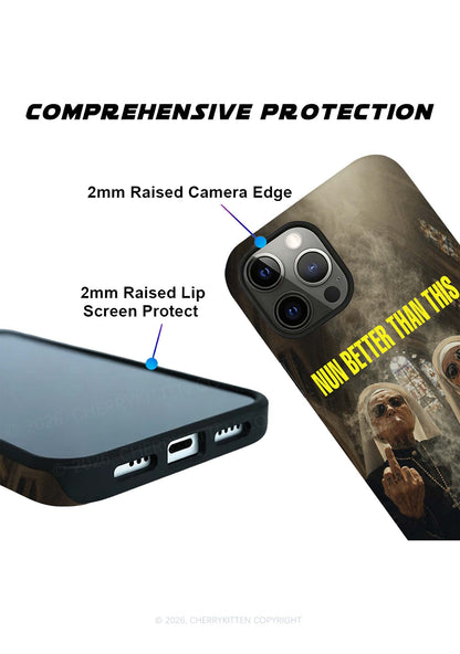 Brown Nun Better Than This Y2K Phone Case Cherrykitten