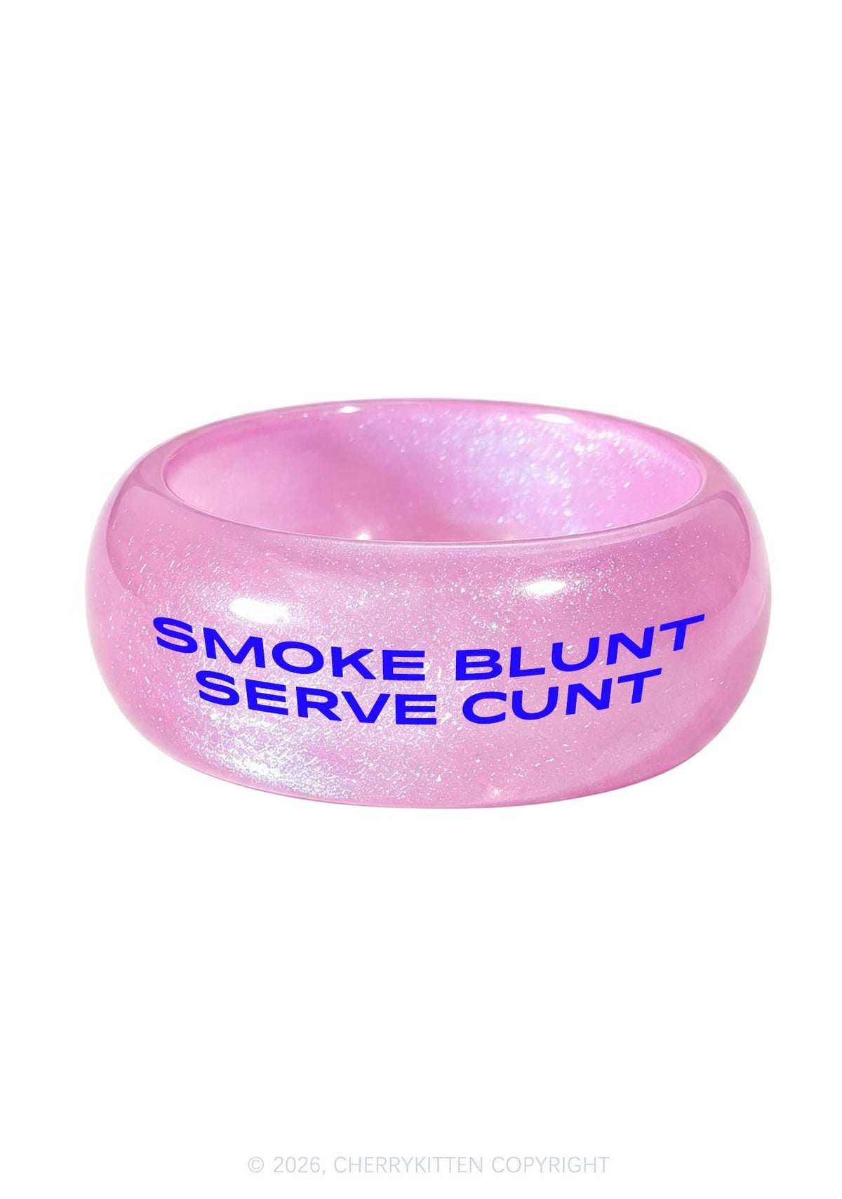 Smoke Blunt Y2K Cuff Bangle Cherrykitten