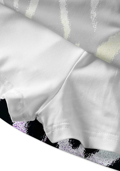 Nonbinary Flame Pride Y2K Print Mini Skirt Cherrykitten