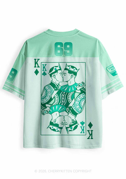 Gay King Pride Y2K Sport Jersey Shirts Cherrykitten