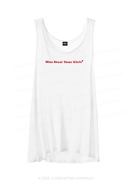 Miss Steal Your Girl Pride Y2K Sheer Boyfriend Tank Cherrykitten