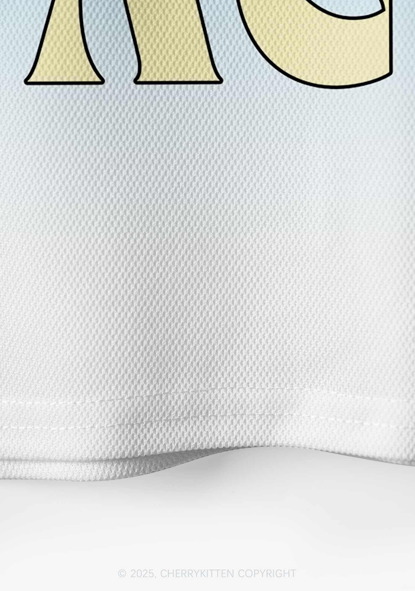 Custom Gods Fav Fag Pride Y2K Crop Sport Jersey Shirts Cherrykitten