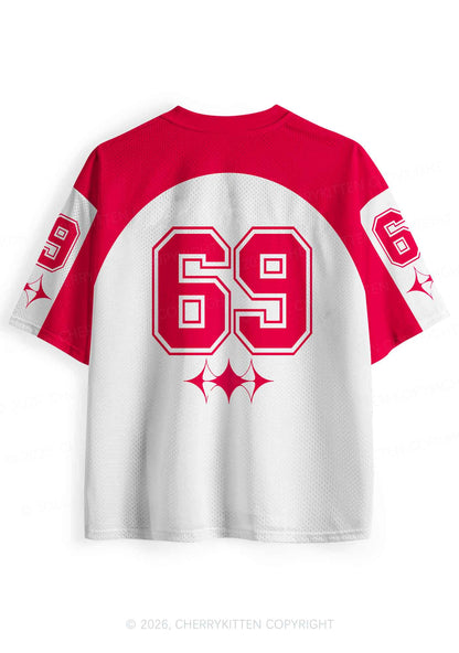 I Love Girls Who Eat Girls Pride Y2K Sport Jersey Shirts Cherrykitten