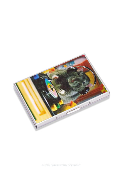 DJ Rat Duck Y2K Mirror Cigarette Case Cherrykitten
