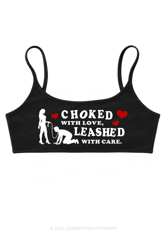 Choked With Love Y2K Super Crop Cami Cherrykitten