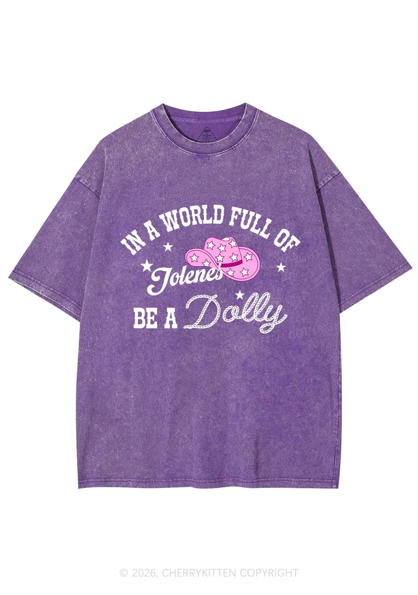 Be A Doll Y2K Shirts Washed Tee Cherrykitten