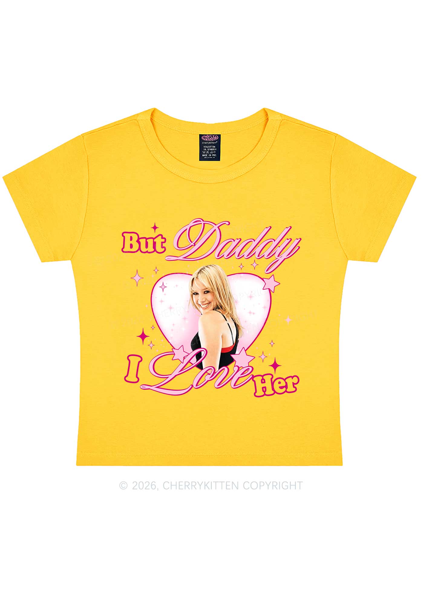 But Daddy I Love Her HD Y2K Baby Tee Cherrykitten