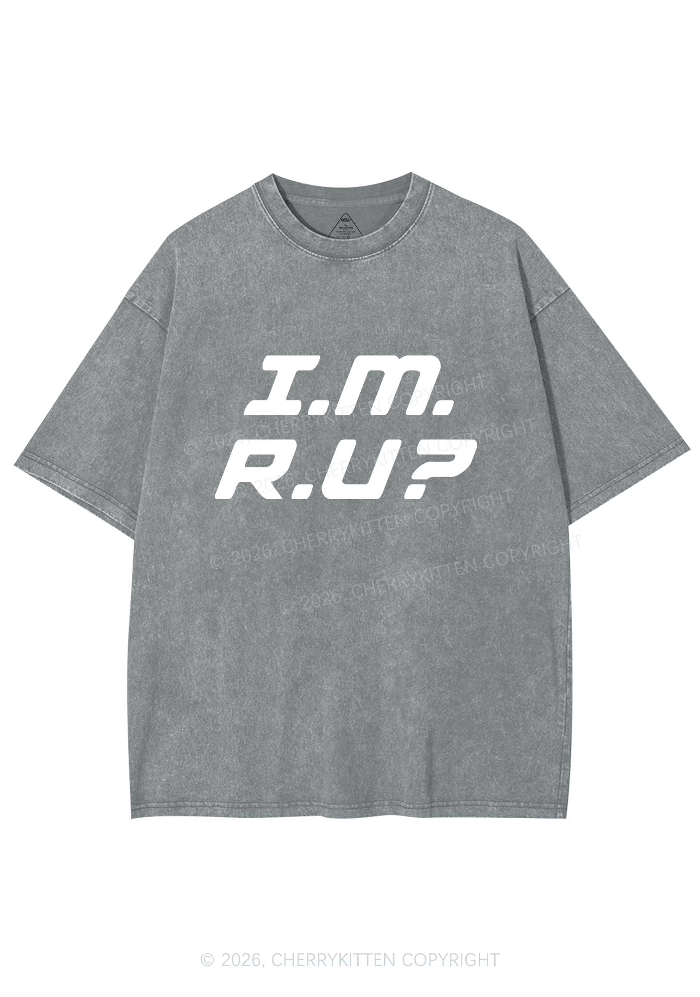 Im Ru Pride Y2K Shirts Washed Tee Cherrykitten