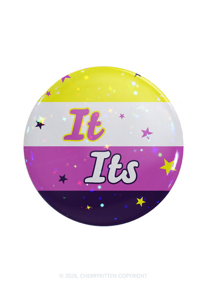 It Its Pride 1Pc Y2K Pin Badge Cherrykitten