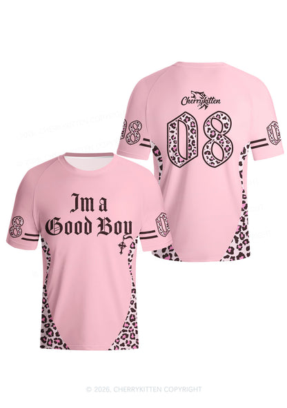 I Am A Good Boy Y2K Football Jersey Shirts Cherrykitten