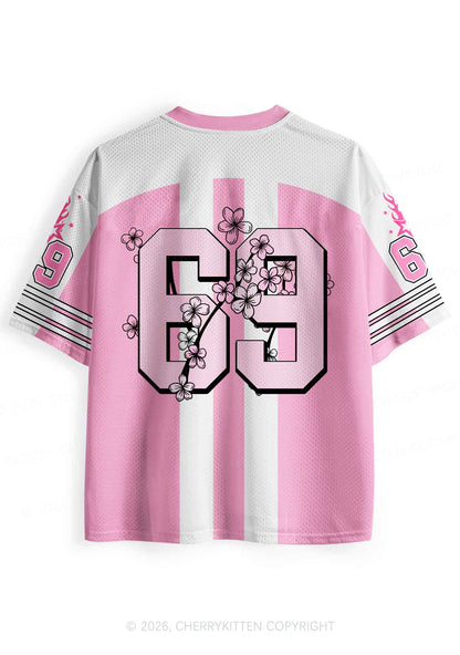 Sakura Alpha Male Unicorn Pride Y2K Sport Jersey Shirts Cherrykitten