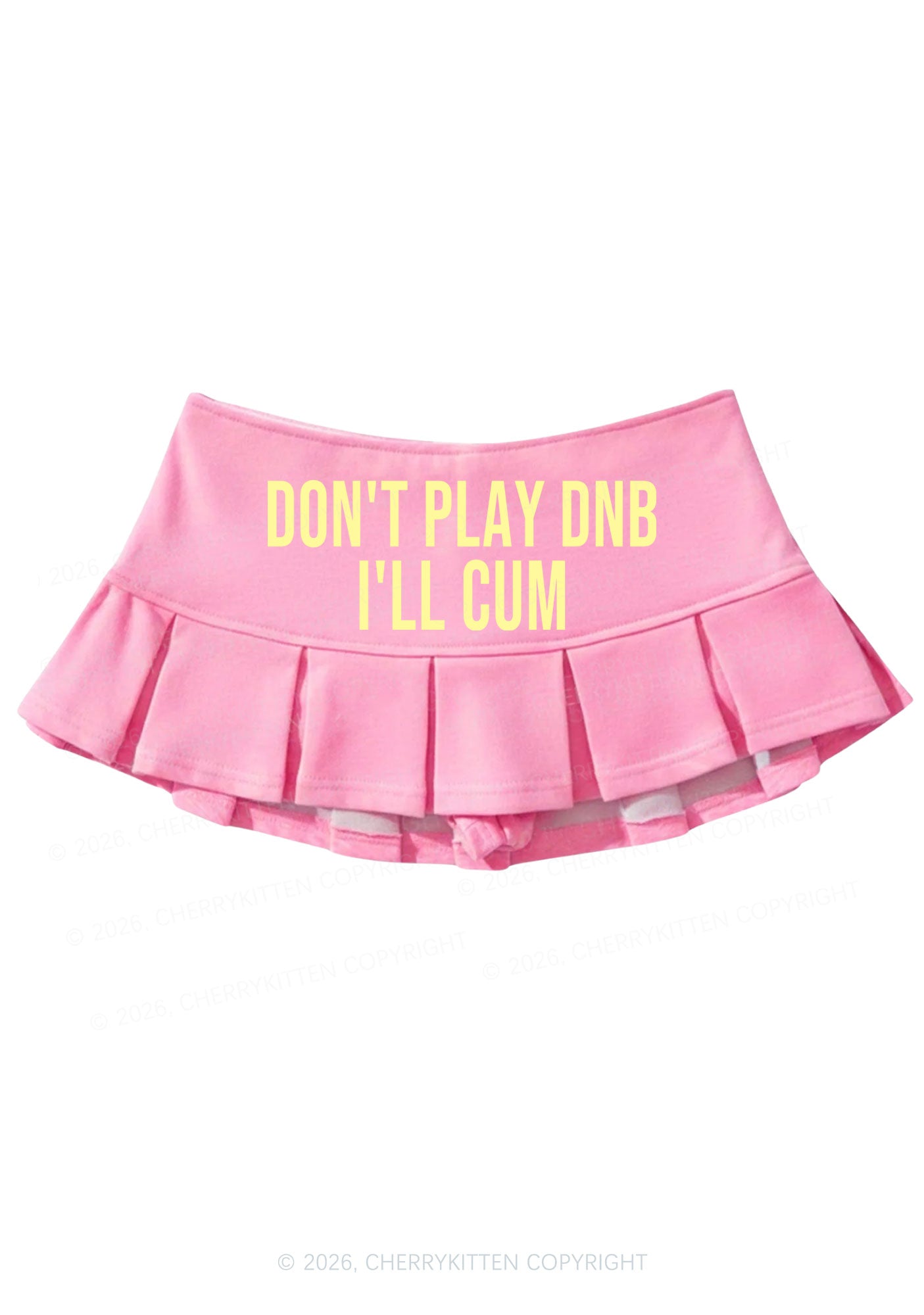 Dont Play DNB Y2K Mini Pleated Skirts Cherrykitten