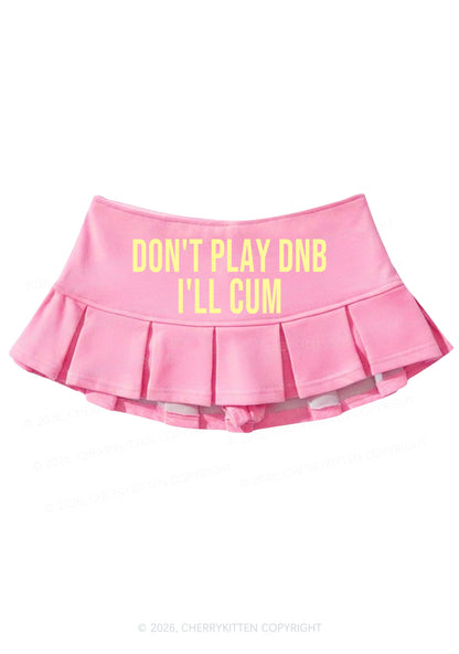 Dont Play DNB Y2K Mini Pleated Skirts Cherrykitten