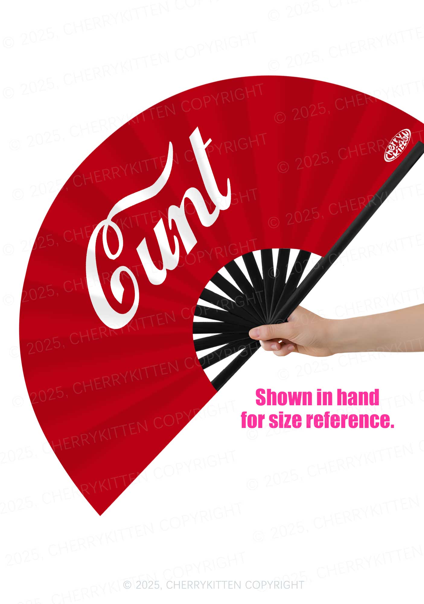 Special Cxxt Y2K Rave Hand Fan Cherrykitten