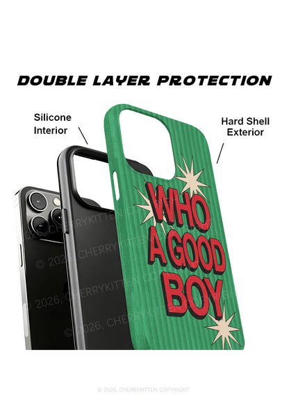 Whos A Good Boy Y2K Phone Case Cherrykitten