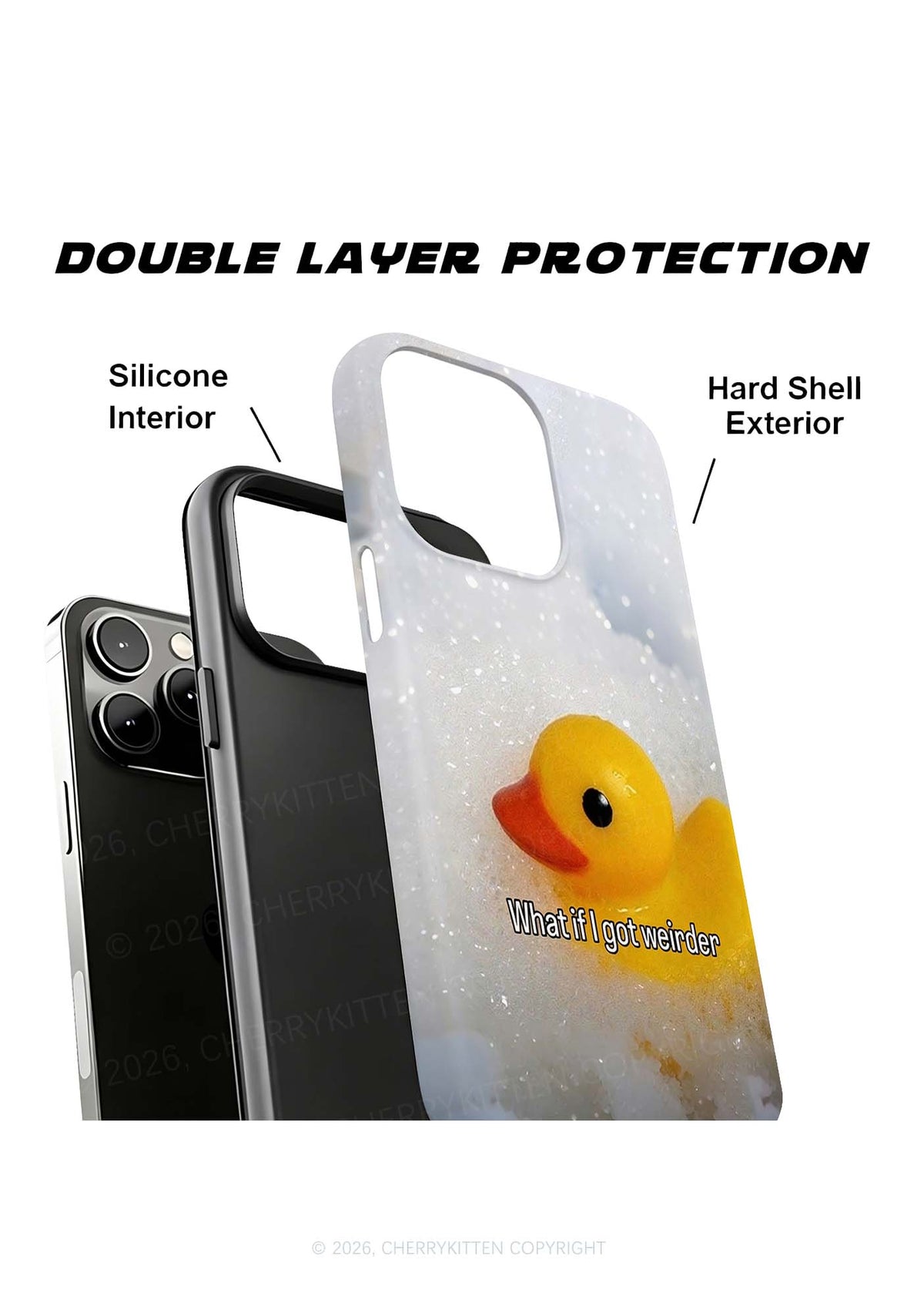 What If I Got Weirder Y2K Phone Case Cherrykitten