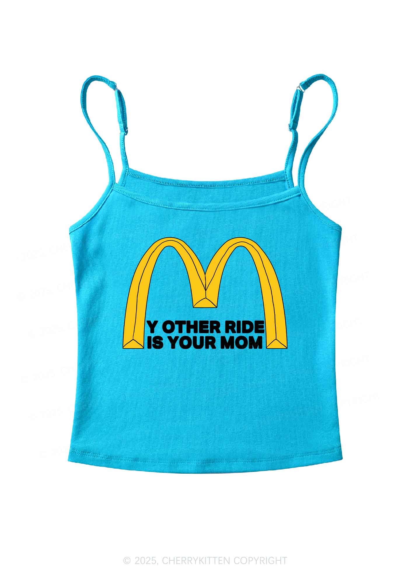 Ride Your Mom Y2K Spaghetti Strap Cami Cherrykitten