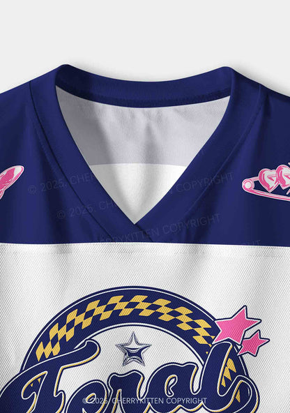Custom Feral Star Y2K Crop Sport Jersey Shirts Cherrykitten