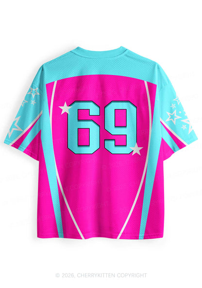 Hot Pink Homophobia Is Gay Pride Y2K Sport Jersey Shirts Cherrykitten