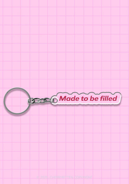 Made To Be Filled 1Pc Y2K Keychain Cherrykitten