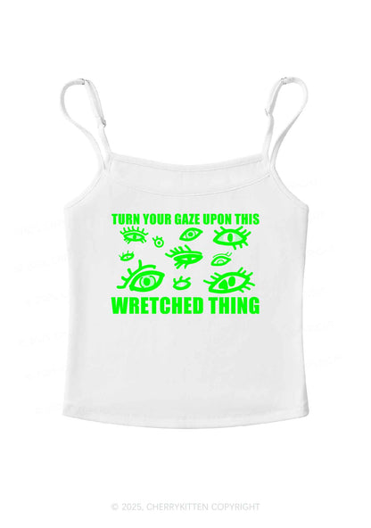 Turn Your Gaze Upon This Y2K Spaghetti Strap Cami Cherrykitten
