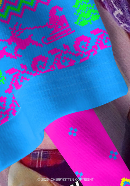 Ya Filthy Animal Y2K Christmas Cardigan Knit Sweatshirt Cherrykitten