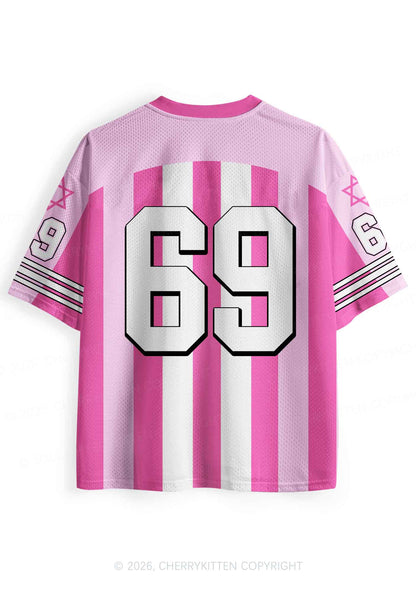Lesbian Nails Lips Pride Y2K Sport Jersey Shirts Cherrykitten