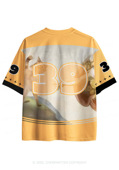 Custom God Give Cat Y2K Sport Jersey Shirts Cherrykitten