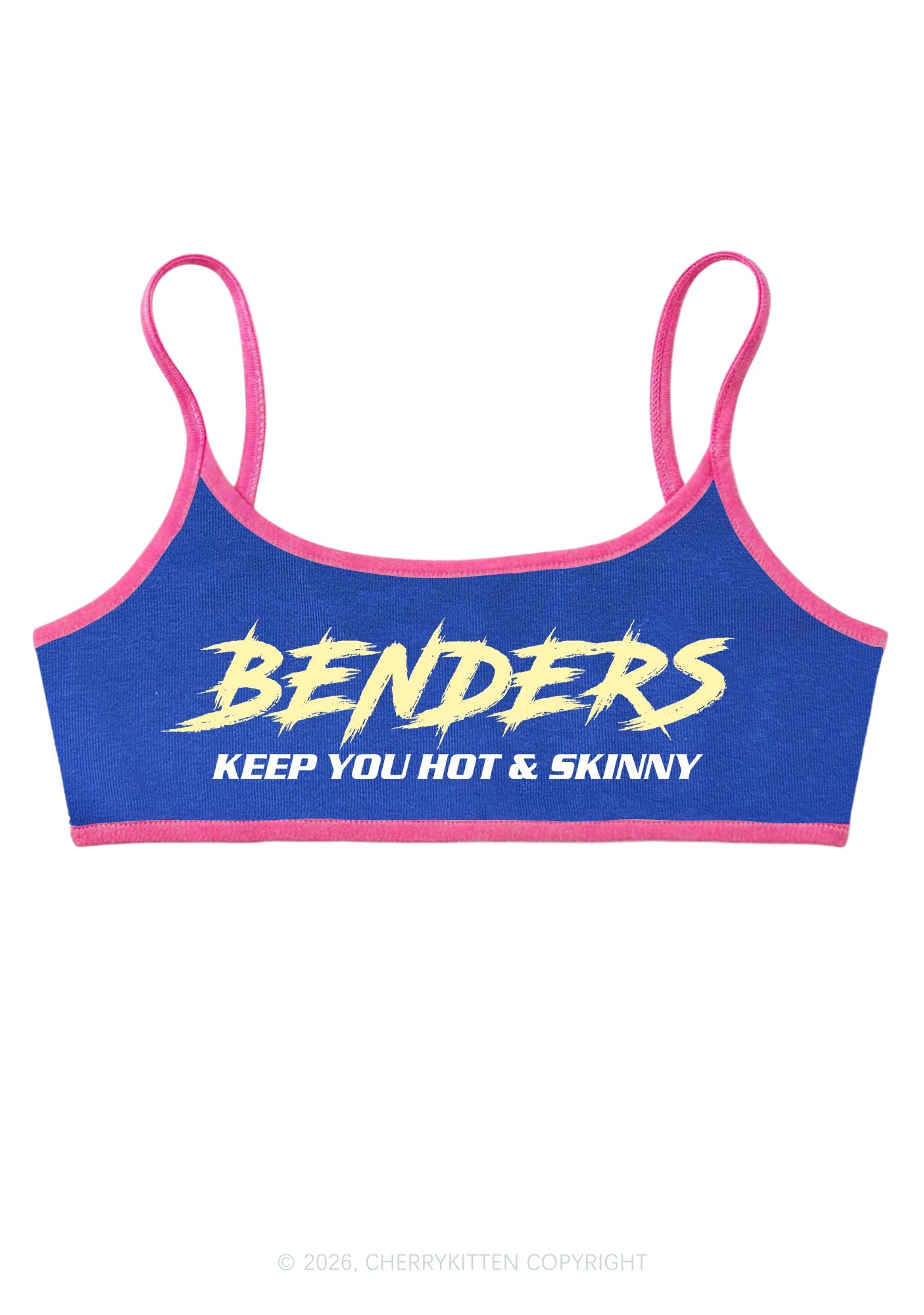 Benders Keep You Hot Y2K Super Crop Cami Cherrykitten