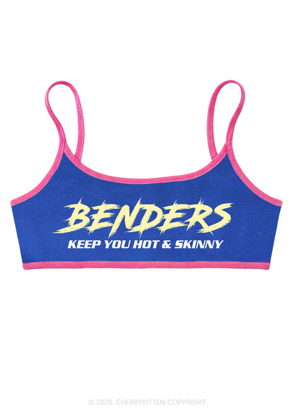 Benders Keep You Hot Y2K Super Crop Cami Cherrykitten