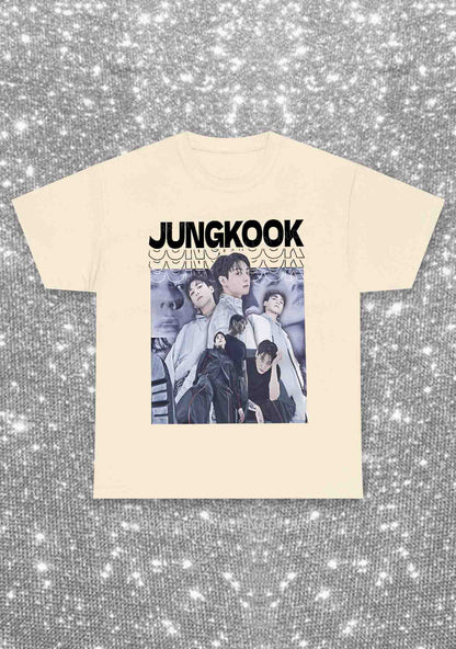 Jungkook Photo Kpop Y2K Chunky Shirt Cherrykitten